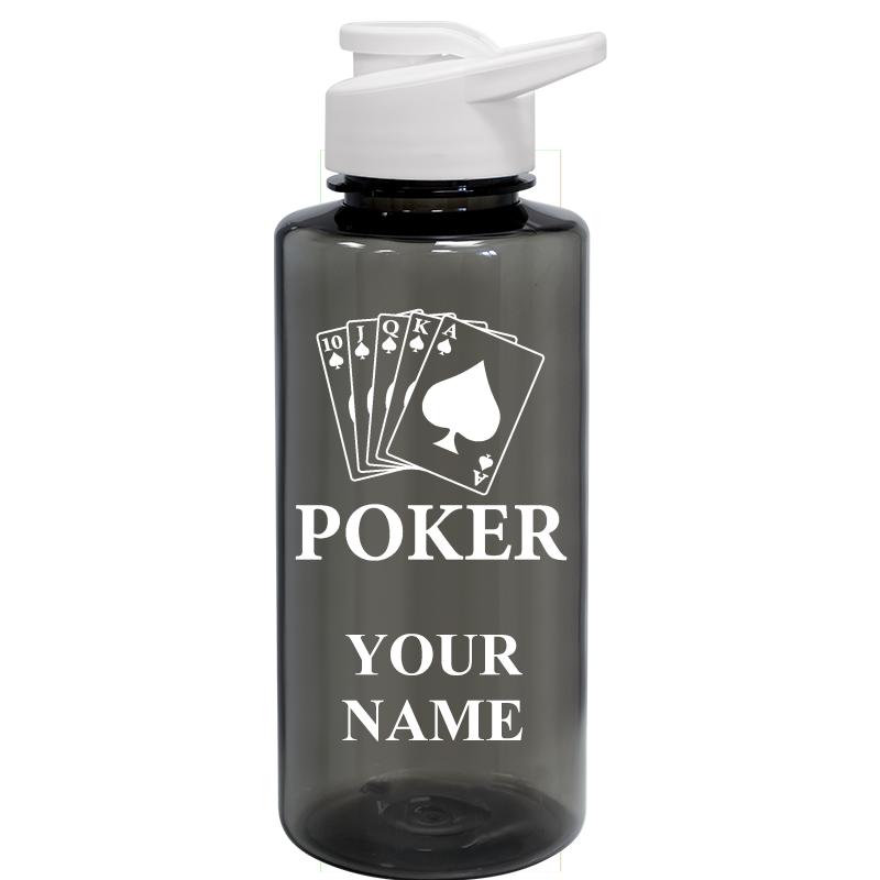 WATER BOTTLE 36OZ GRAY