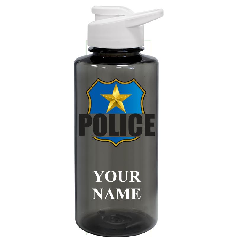 WATER BOTTLE 36OZ GRAY