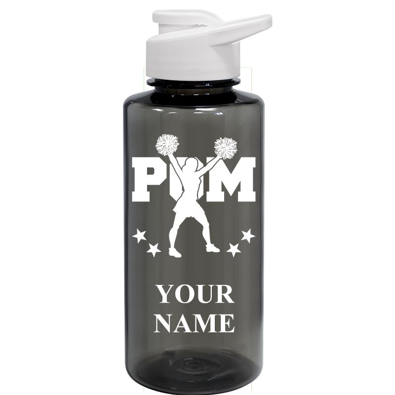 WATER BOTTLE 36OZ GRAY