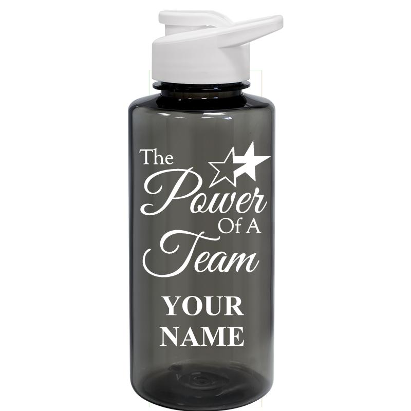 WATER BOTTLE 36OZ GRAY