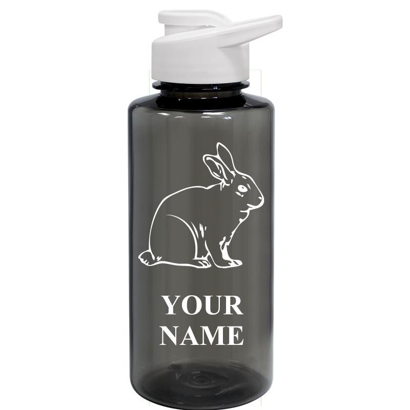 WATER BOTTLE 36OZ GRAY