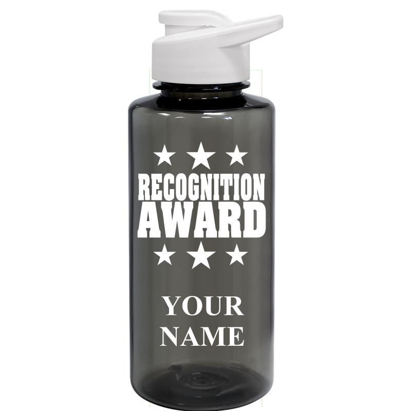 WATER BOTTLE 36OZ GRAY