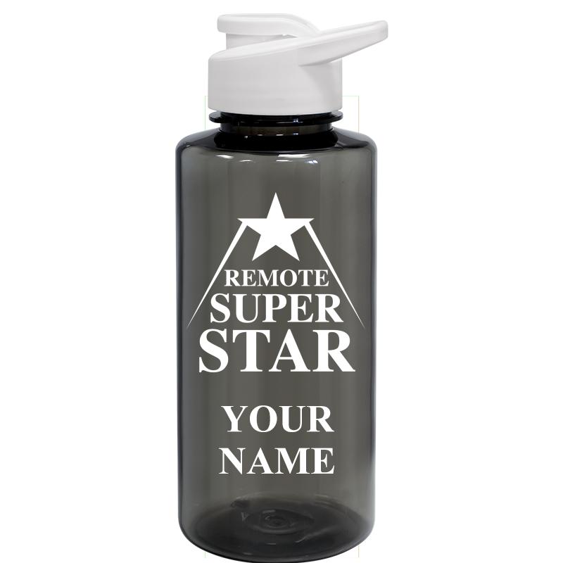 WATER BOTTLE 36OZ GRAY