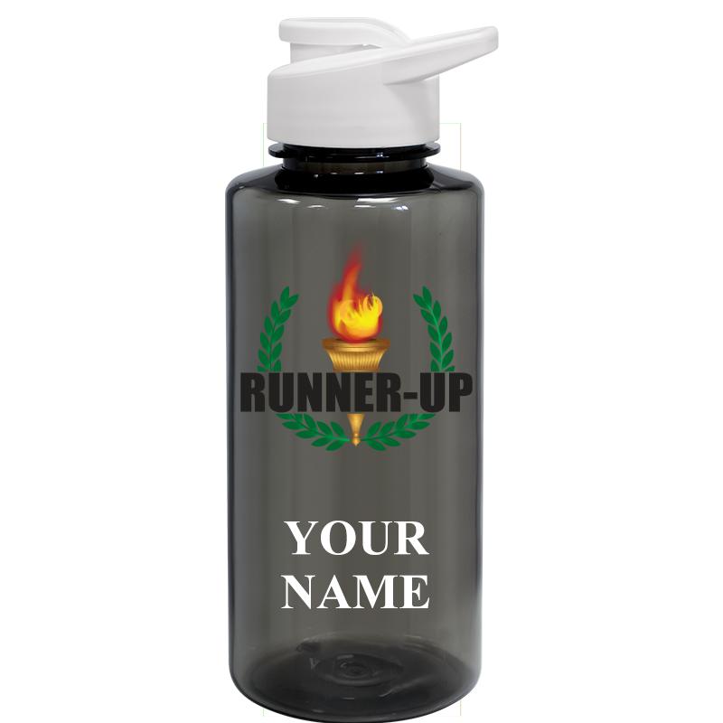 WATER BOTTLE 36OZ GRAY