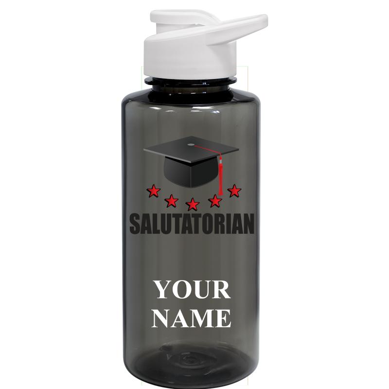 WATER BOTTLE 36OZ GRAY