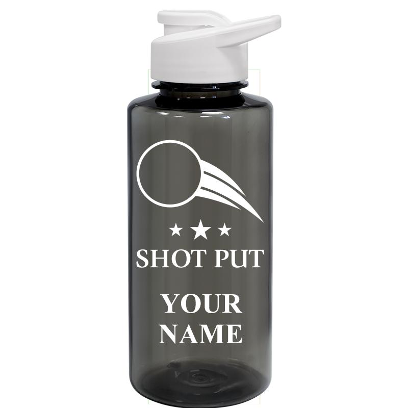 WATER BOTTLE 36OZ GRAY