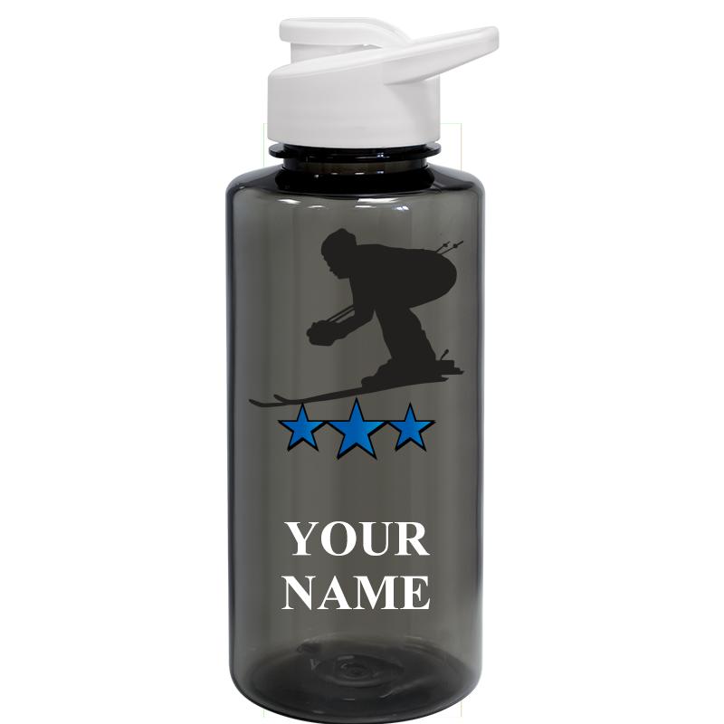 WATER BOTTLE 36OZ GRAY