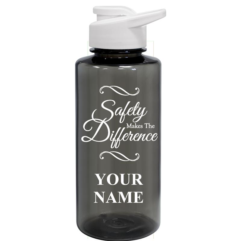 WATER BOTTLE 36OZ GRAY