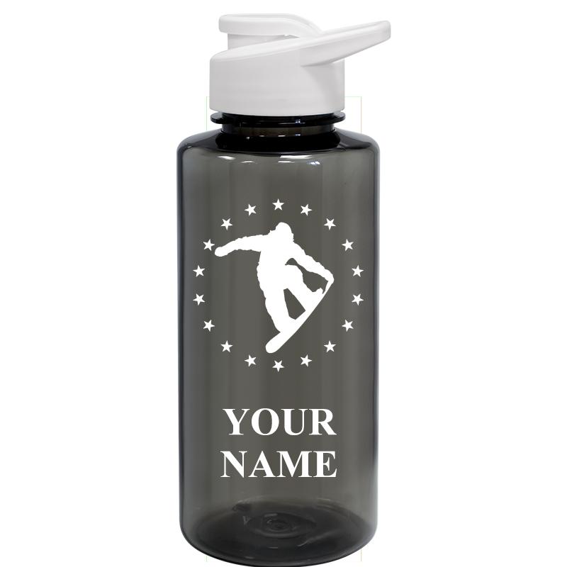 WATER BOTTLE 36OZ GRAY