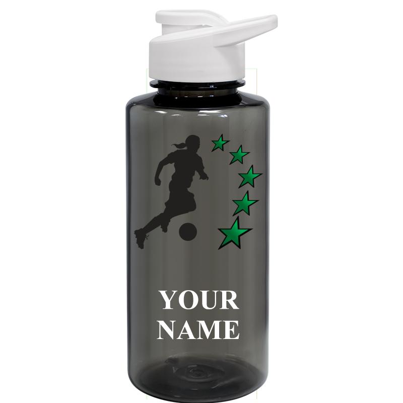 WATER BOTTLE 36OZ GRAY