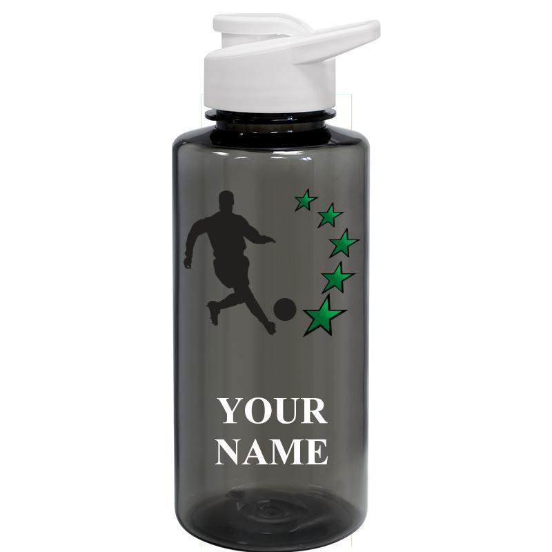 WATER BOTTLE 36OZ GRAY