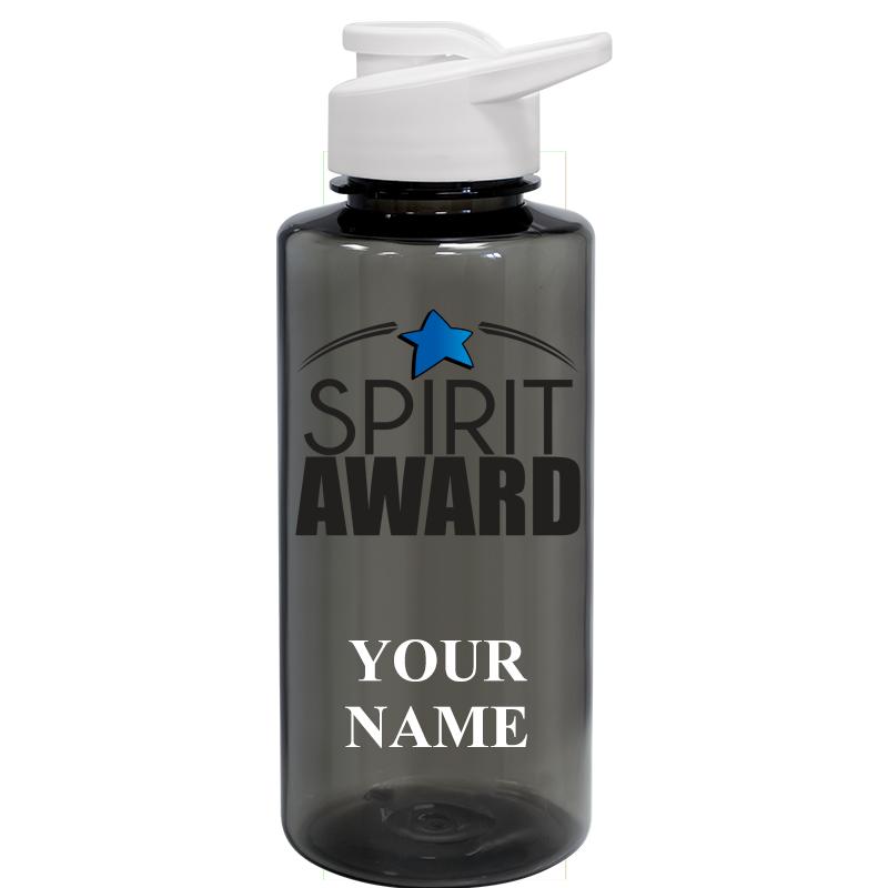 WATER BOTTLE 36OZ GRAY