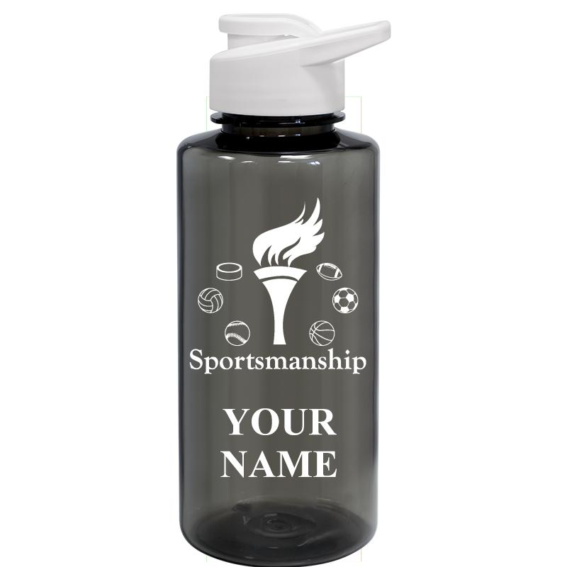 WATER BOTTLE 36OZ GRAY