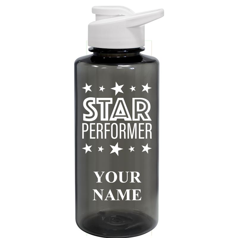 WATER BOTTLE 36OZ GRAY