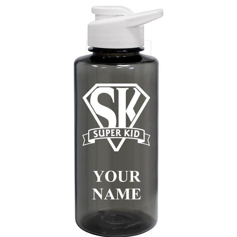 WATER BOTTLE 36OZ GRAY