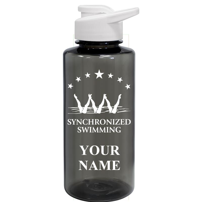 WATER BOTTLE 36OZ GRAY