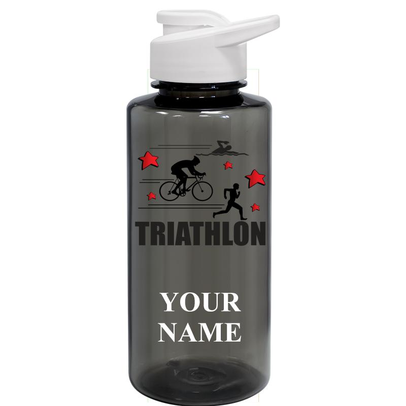 WATER BOTTLE 36OZ GRAY