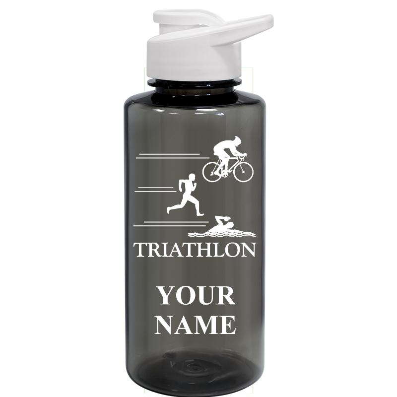 WATER BOTTLE 36OZ GRAY