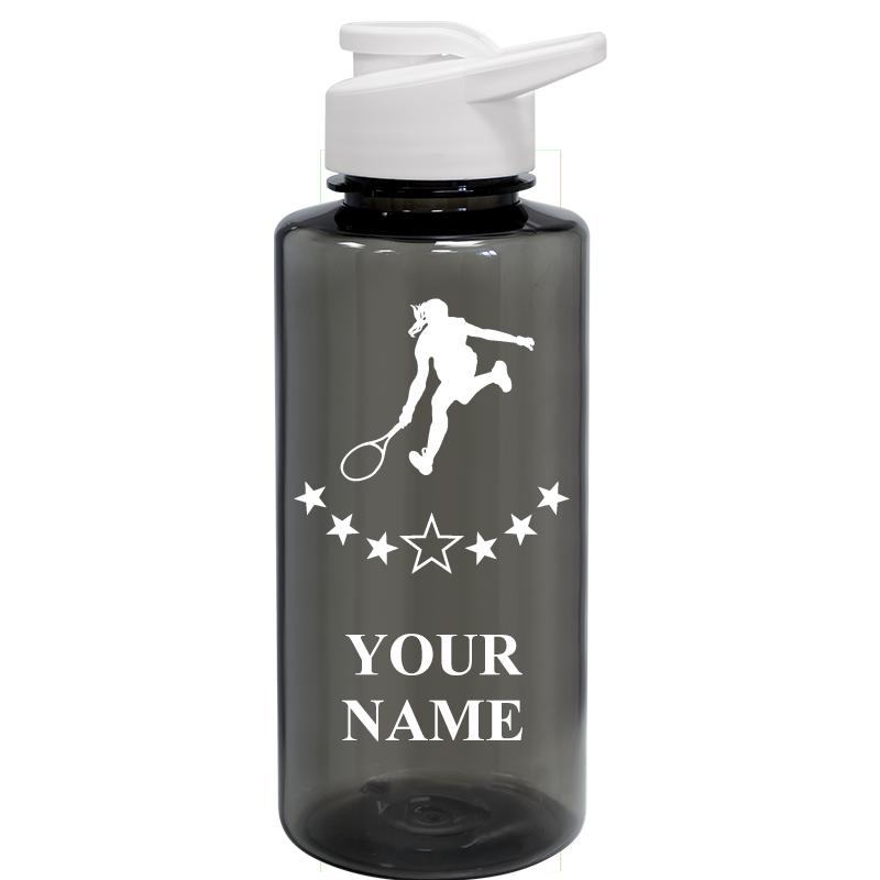 WATER BOTTLE 36OZ GRAY