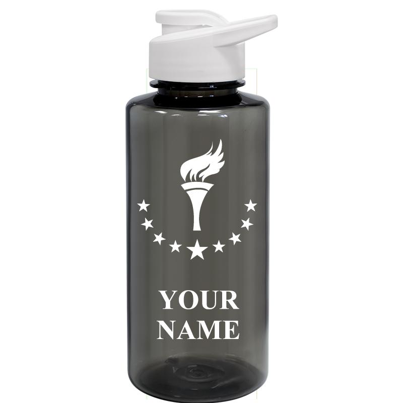 WATER BOTTLE 36OZ GRAY