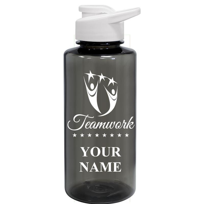 WATER BOTTLE 36OZ GRAY