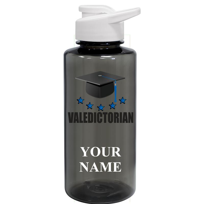 WATER BOTTLE 36OZ GRAY