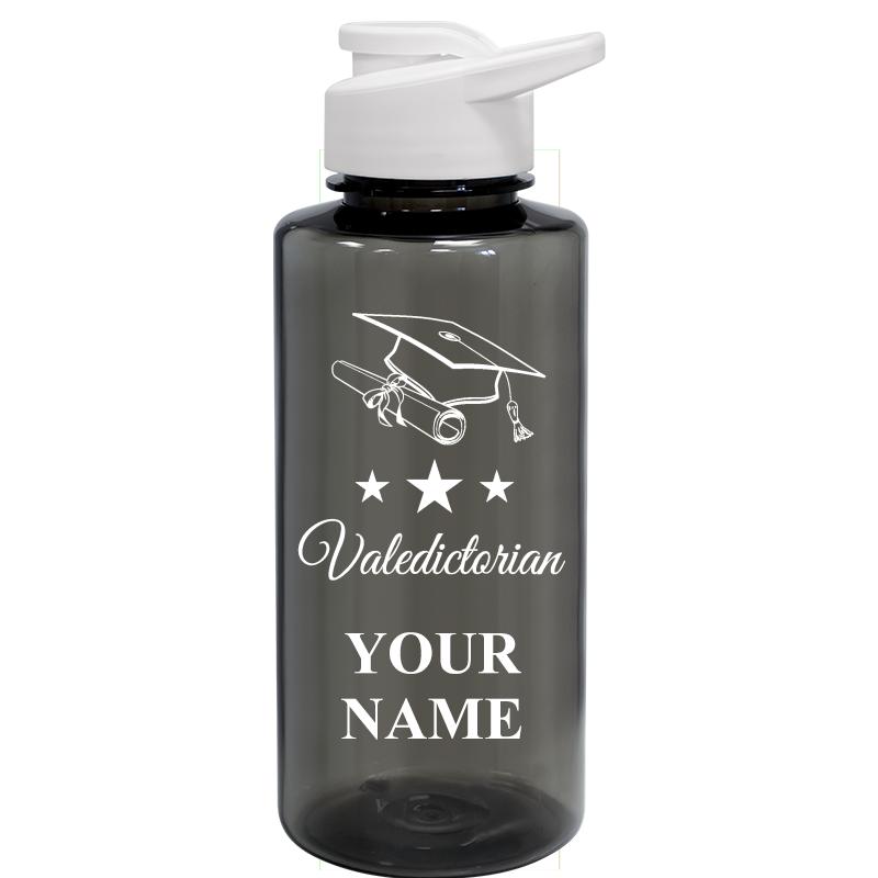 WATER BOTTLE 36OZ GRAY