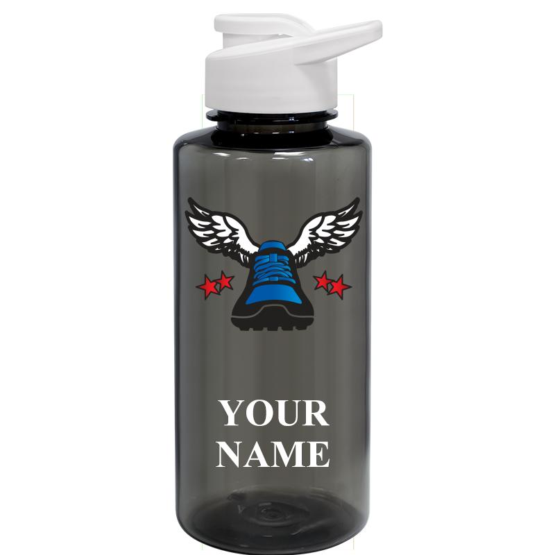 WATER BOTTLE 36OZ GRAY