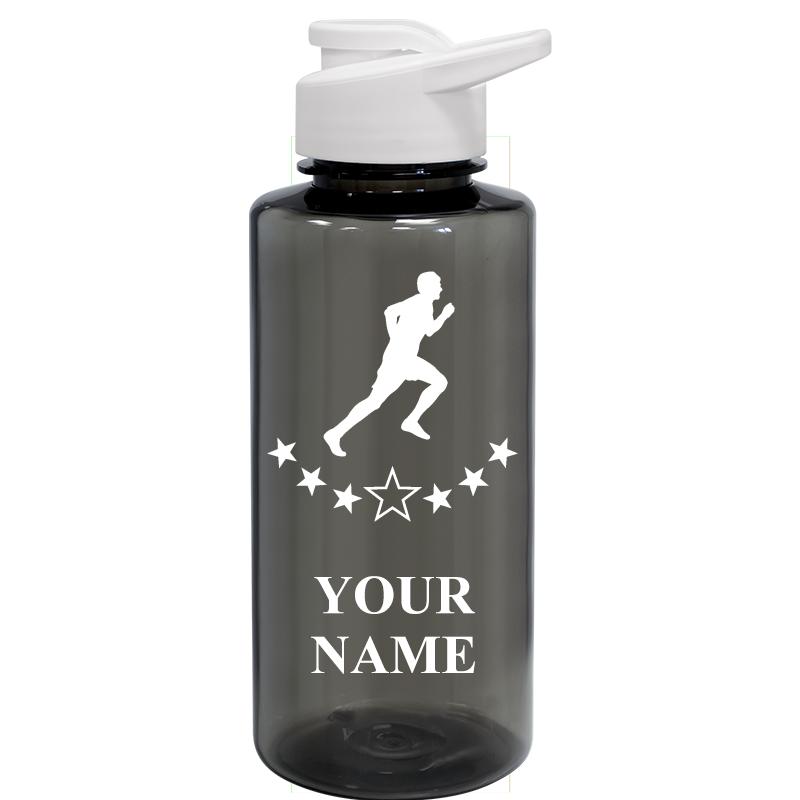 WATER BOTTLE 36OZ GRAY