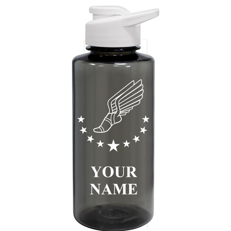 WATER BOTTLE 36OZ GRAY