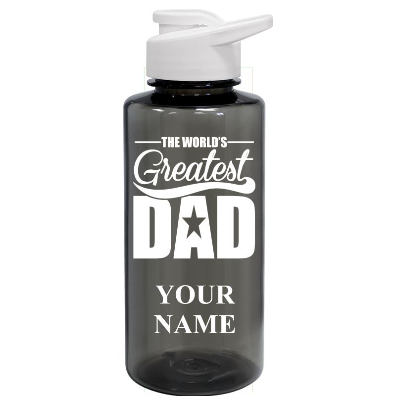 WATER BOTTLE 36OZ GRAY