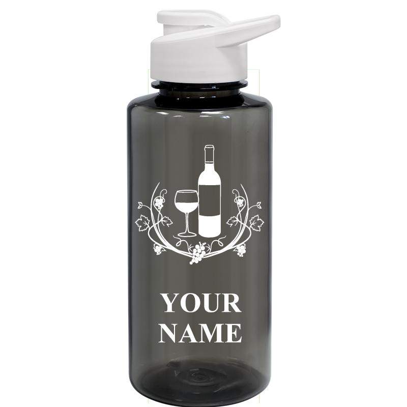 WATER BOTTLE 36OZ GRAY