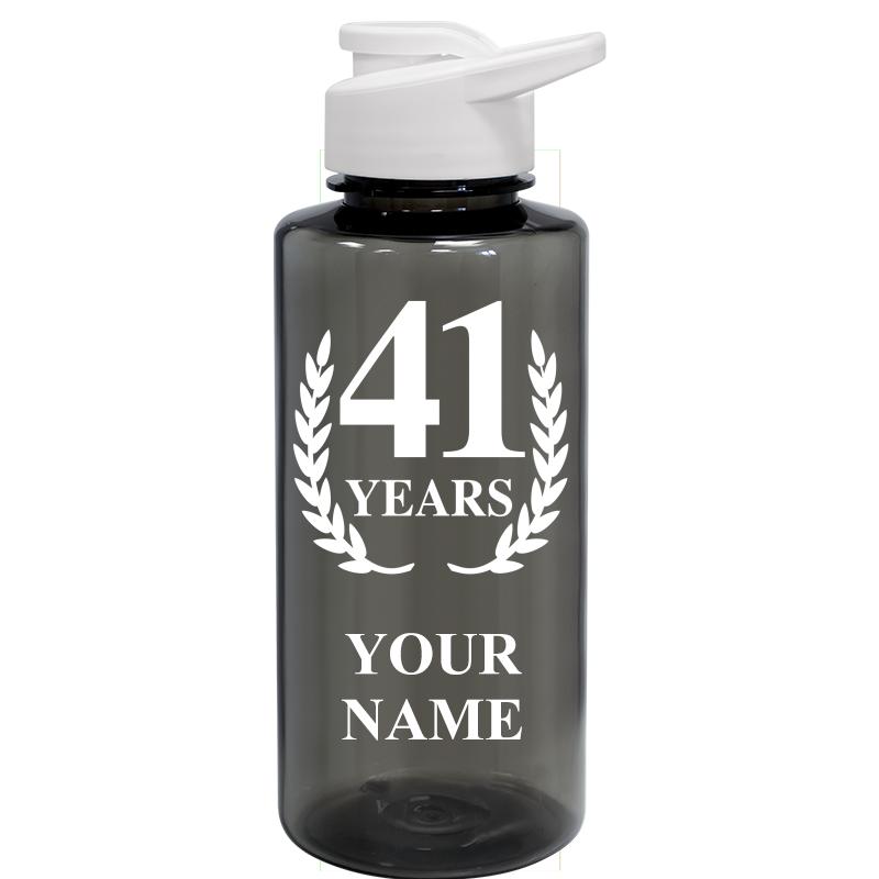 WATER BOTTLE 36OZ GRAY