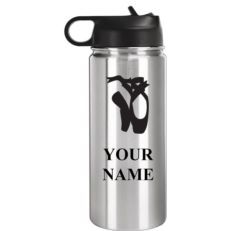 WATER BOTTLE 20OZ SILVER