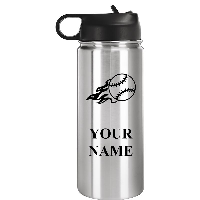WATER BOTTLE 20OZ SILVER