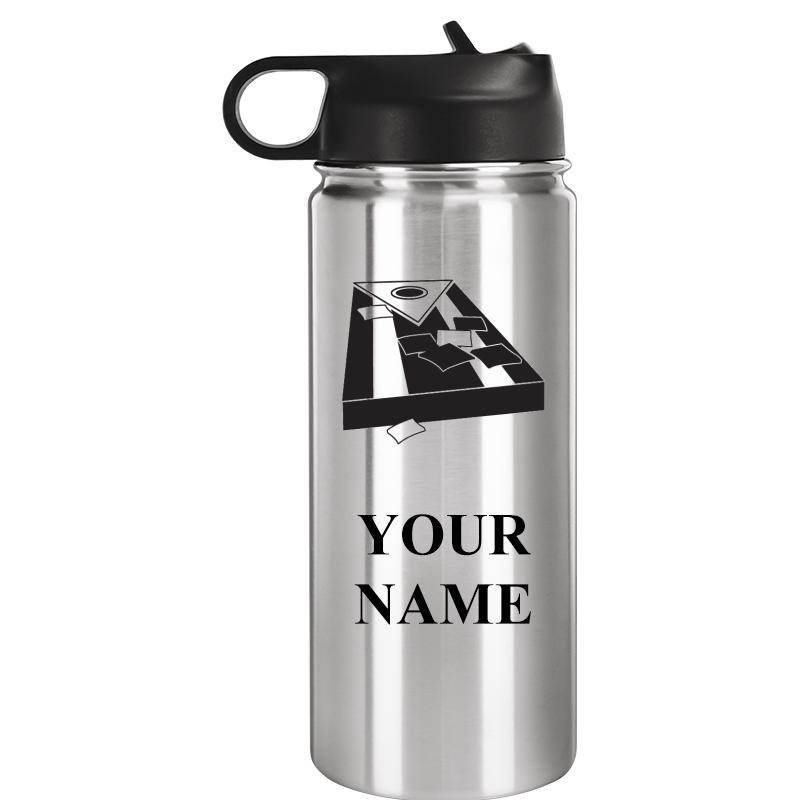 WATER BOTTLE 20OZ SILVER