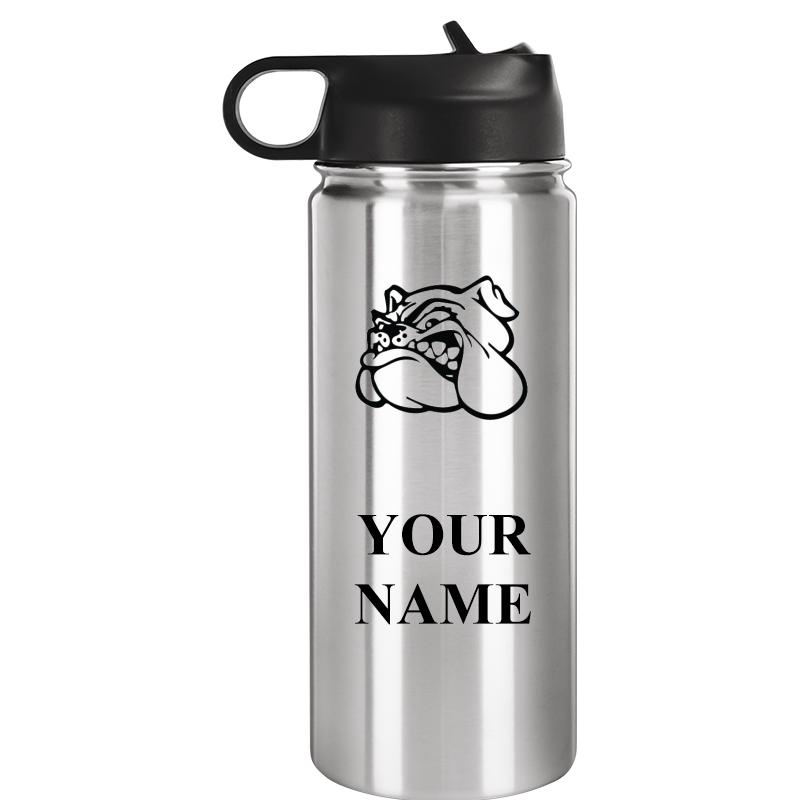 WATER BOTTLE 20OZ SILVER