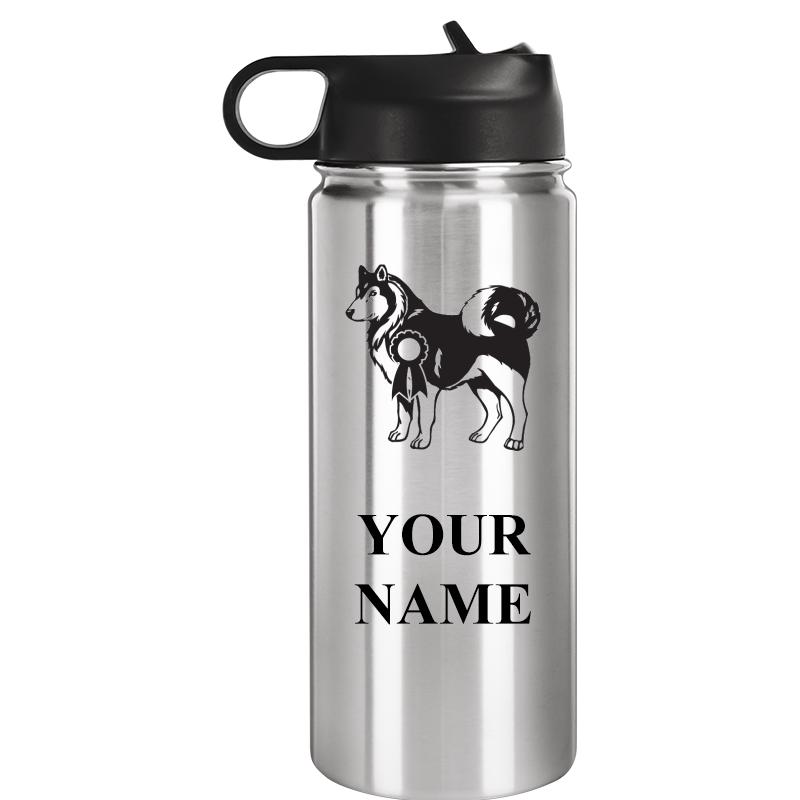 WATER BOTTLE 20OZ SILVER