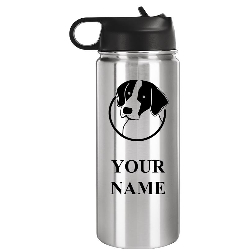 WATER BOTTLE 20OZ SILVER