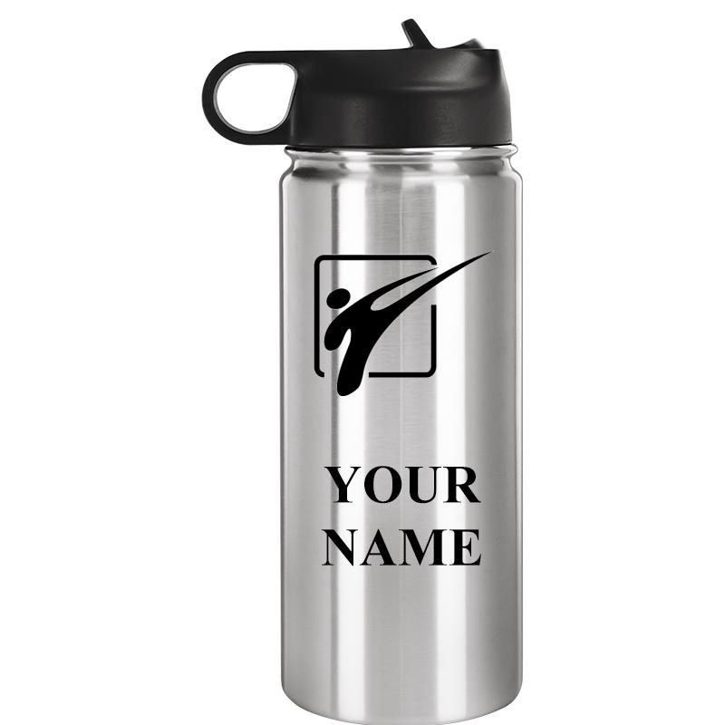 WATER BOTTLE 20OZ SILVER