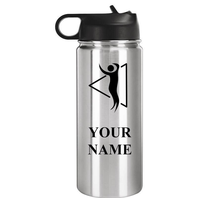 WATER BOTTLE 20OZ SILVER