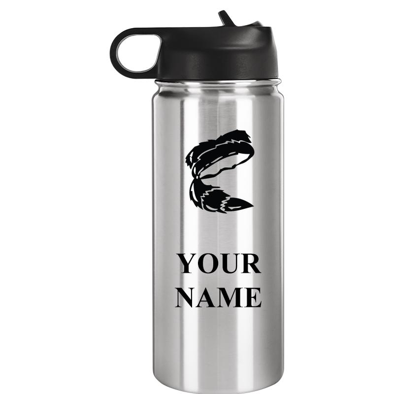 WATER BOTTLE 20OZ SILVER