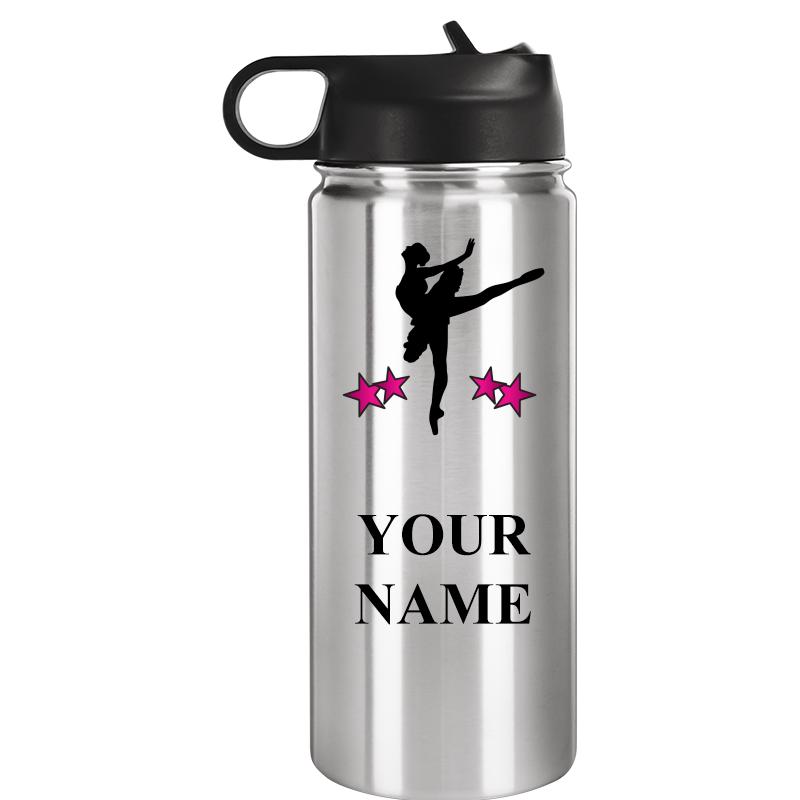 WATER BOTTLE 20OZ SILVER