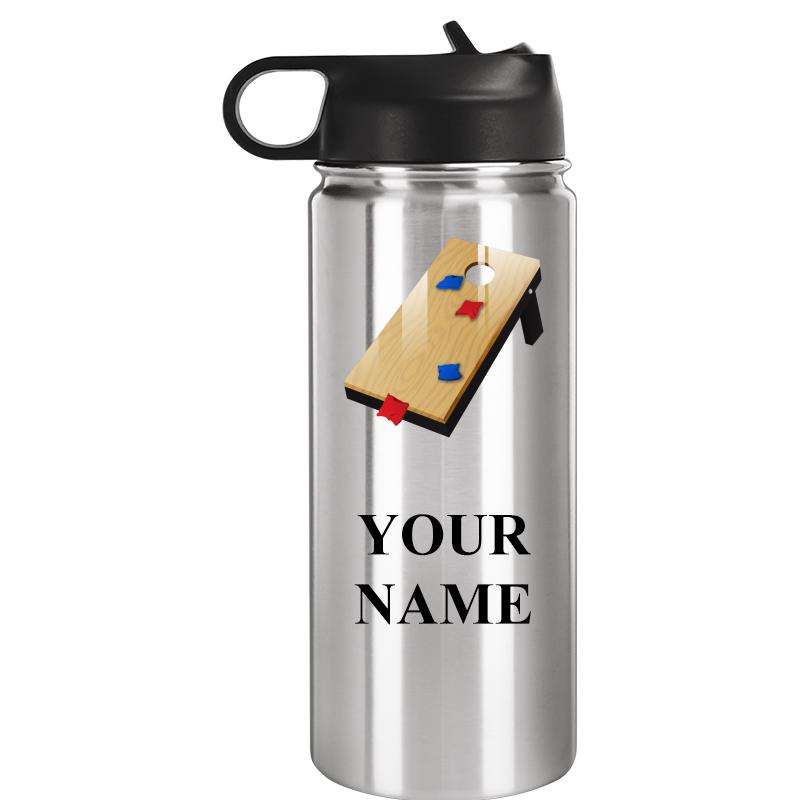 WATER BOTTLE 20OZ SILVER