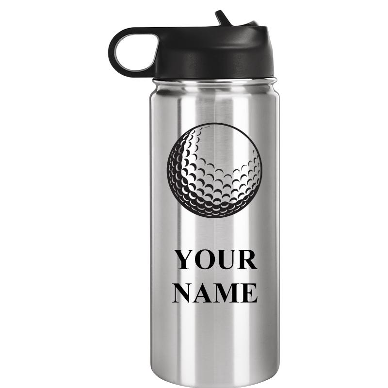 WATER BOTTLE 20OZ SILVER