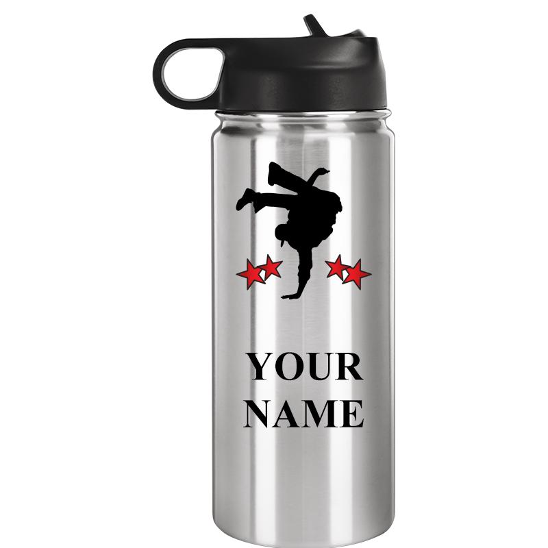 WATER BOTTLE 20OZ SILVER