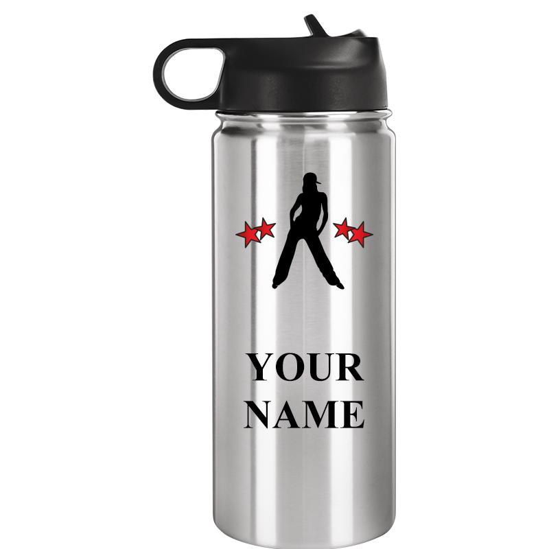 WATER BOTTLE 20OZ SILVER