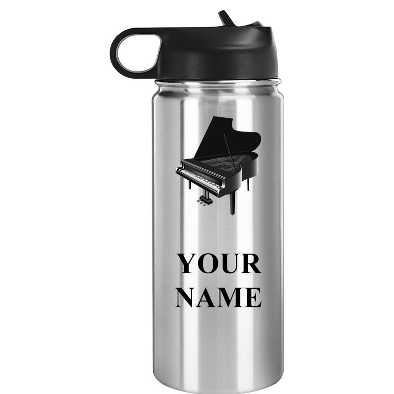 WATER BOTTLE 20OZ SILVER