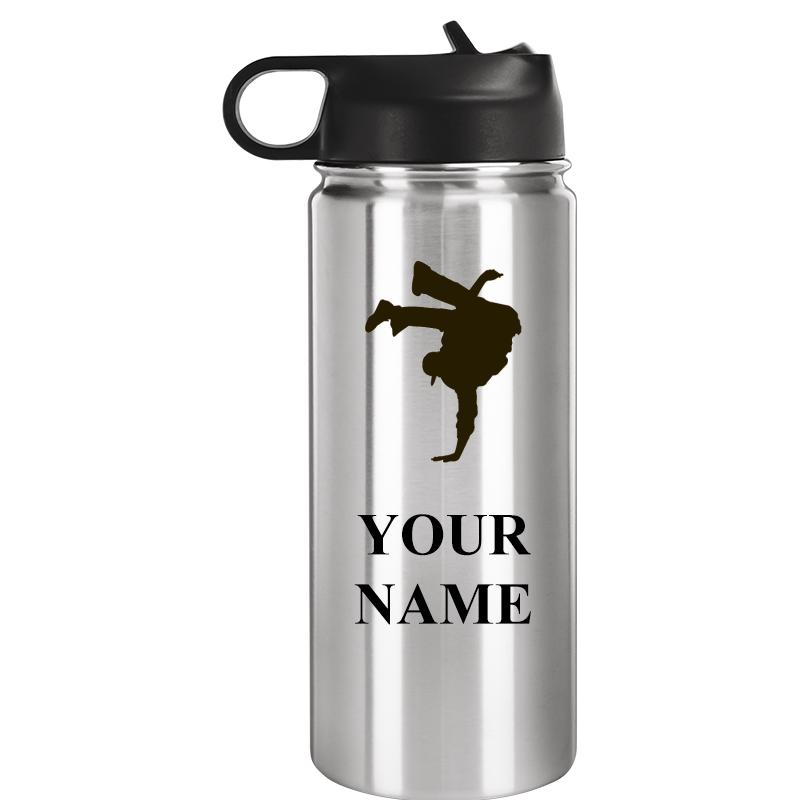 WATER BOTTLE 20OZ SILVER