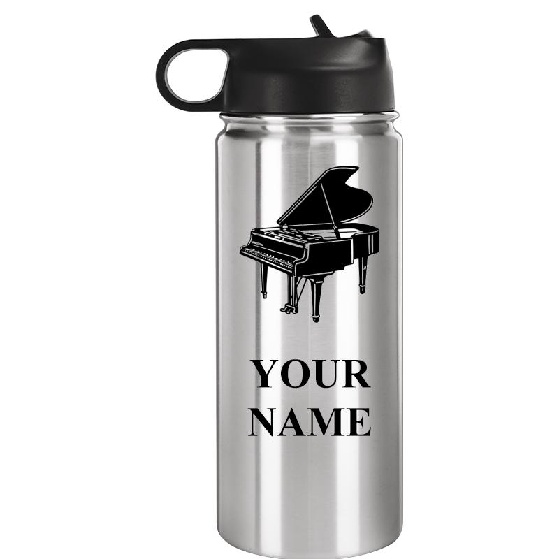 WATER BOTTLE 20OZ SILVER